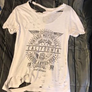 Windsor tattered motorcycle tee